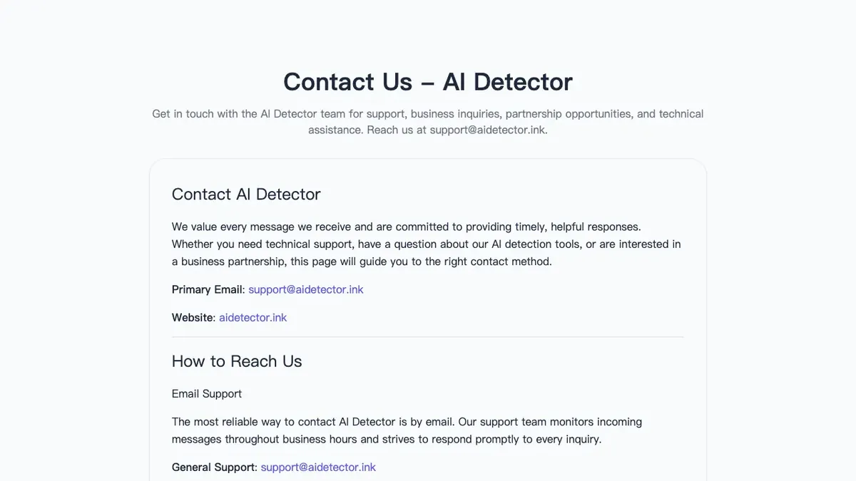 An Escalation Path for Contested AI Detection Results